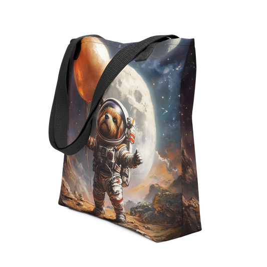 Galaxy Rover Pup Tote Bag