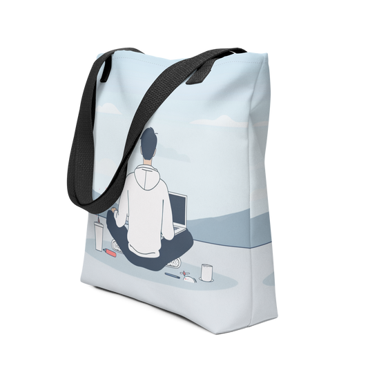 Digital Nomad Tote Bag