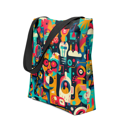 Creative Burst Tote Bag